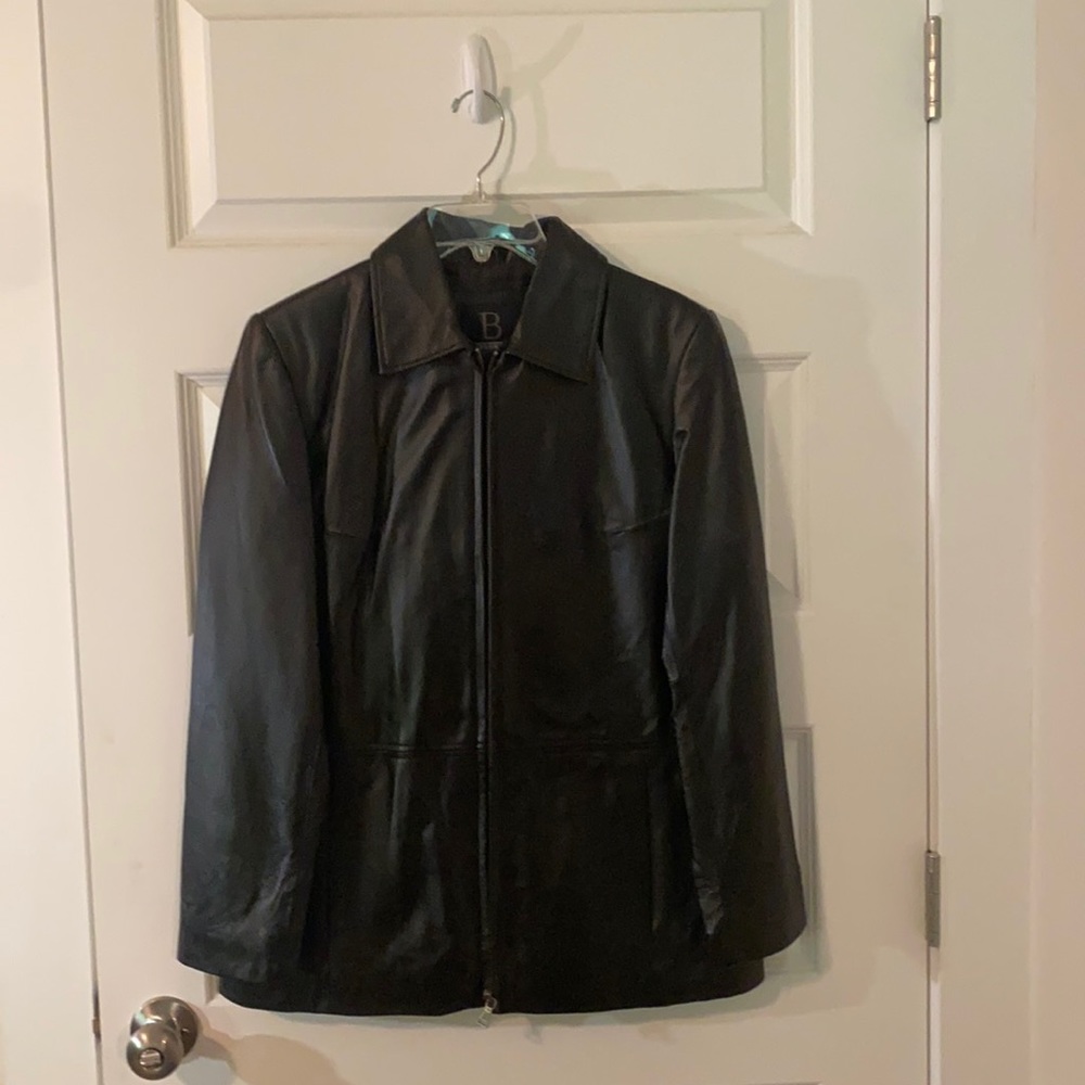 Leather jacket